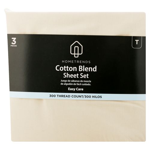 Sabanas Hometrends 300 Hilos Twin Beige