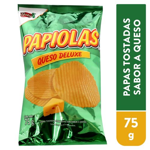 Papiolas Tosty Queso Deluxe  -75 g