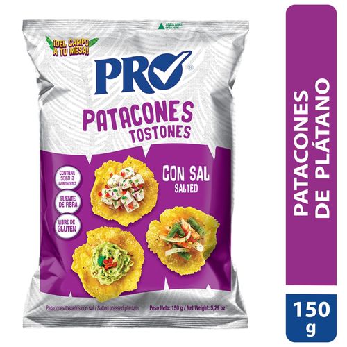 Snack Pro Patacón de Plátano - 150 g