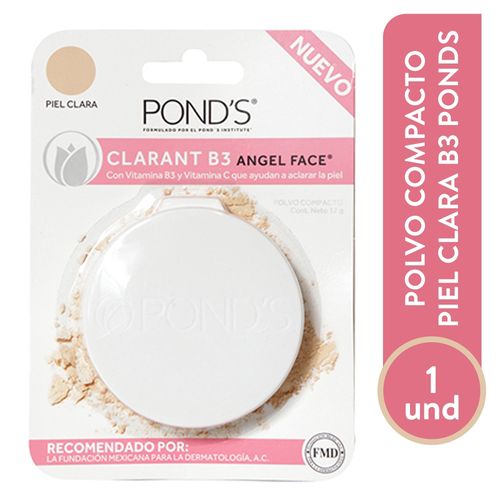 Polvera con espejo Ponds clarant b3  angel face - 12 g