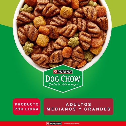 Alimento Perro Adulto Purina Dog Chow Medianos Y Grandes Granel