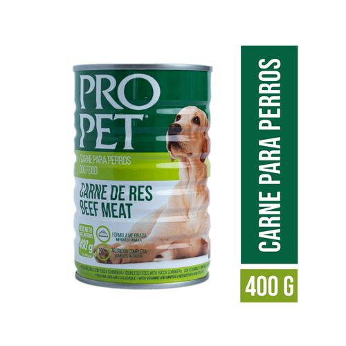 Carne en lata Pro Pet, para perro -400g