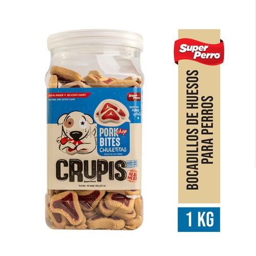 Bocadillos para perros Crupis, chuletas -1 kg