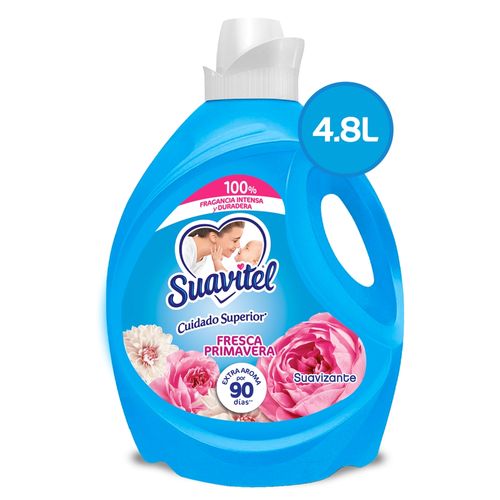 Suavizante de Telas Suavitel Cuidado Superior Fresca Primavera - 4.8 L