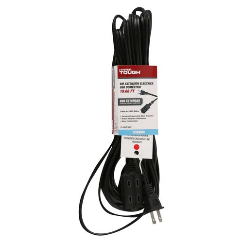 Extension Electrica Hyper Tough 6m Hogar