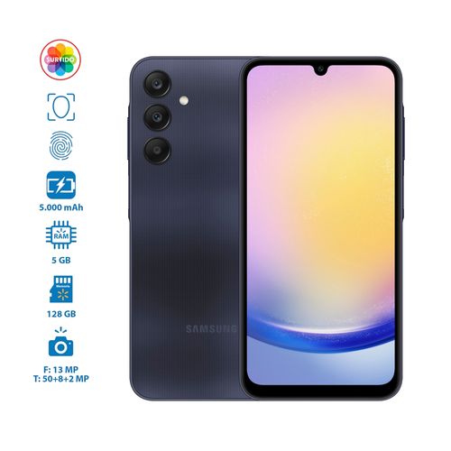 Celular Samsung A25 4GB de RAM y 128GB de almacenamiento colores surtido