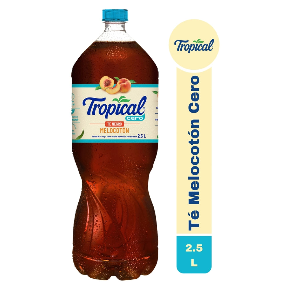 Tropical Refresco , Té Melocotón Cero 2.5 L