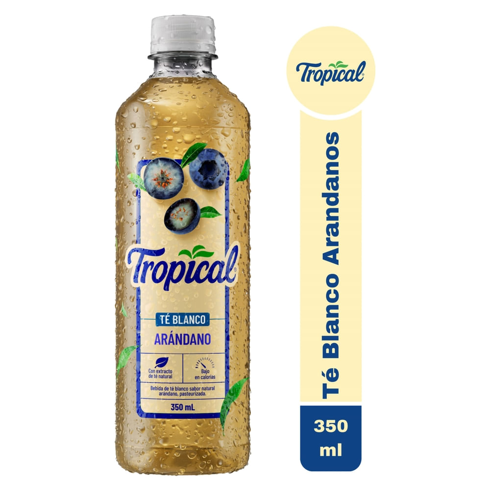 Tropical Refreco Té Blanco Pet 350 ml