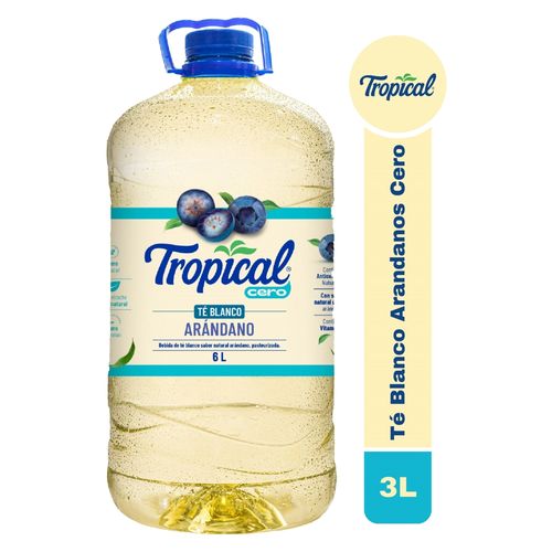 Refresco Tropical Te Blanco Cero - 6 L
