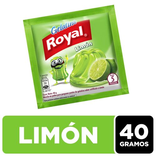 Gelatina Royal  Limón - 40 g
