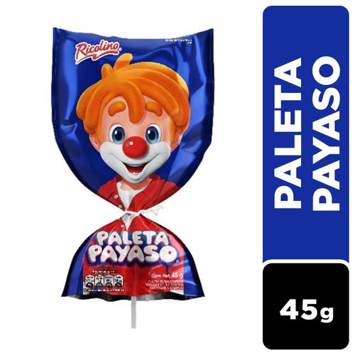 Paleta Ricolino Payaso Marshmallow Con Chocolate - 45g
