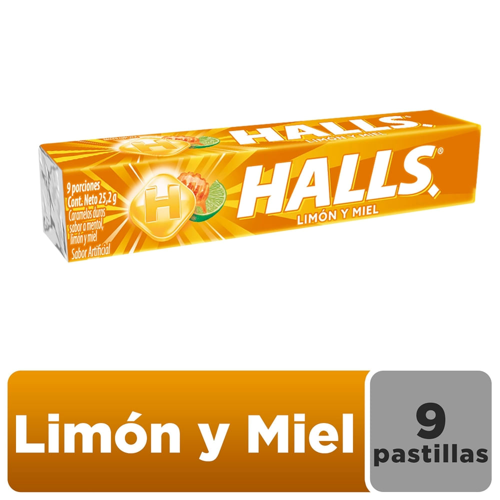Halls Caramelo Limón Y Miel 25 g