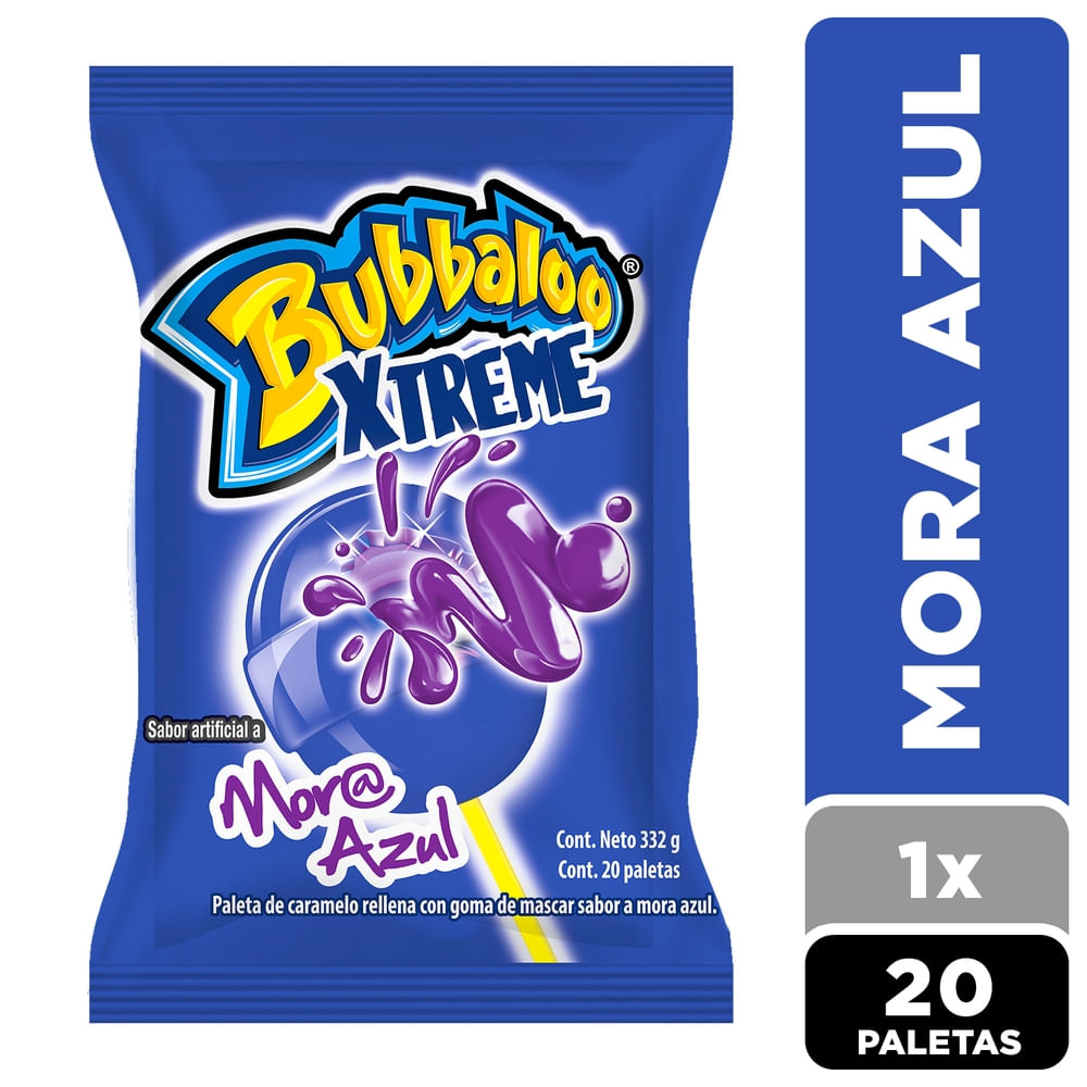 HB EXTREME BLOW 15P2oz 40G使用 Comprar Paleta Bubbaloo Xtreme Fresa 20 Uds - 332g | Walmart Costa