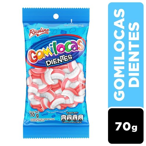Gomitas Ricolino Gomilocas Dientes - 70g