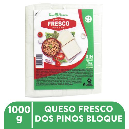 Queso Fresco Dos Pinos Bloque 1 Kg