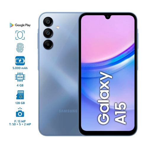 Celular Samsung A15 4GB 128GB