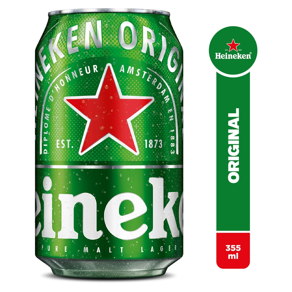 Heineken Cerveza Original ... 355 ml