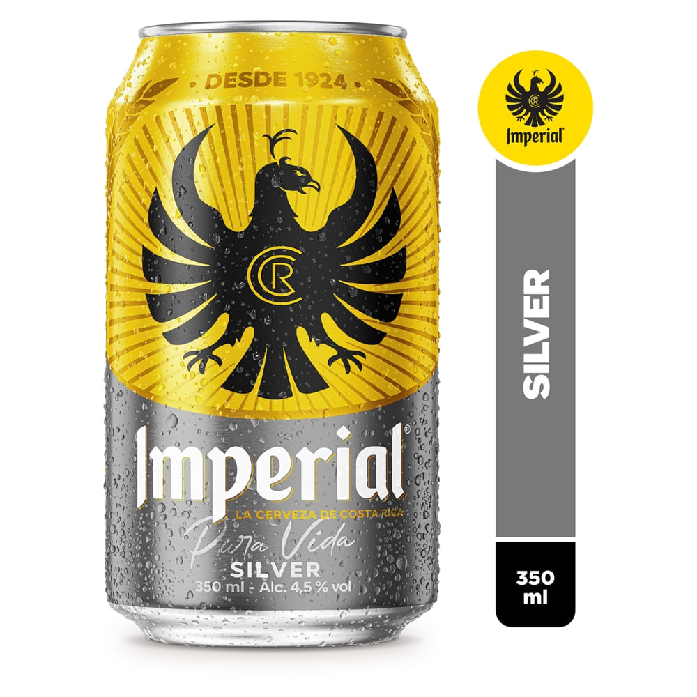 Imperial Cerveza Silver 350 ml
