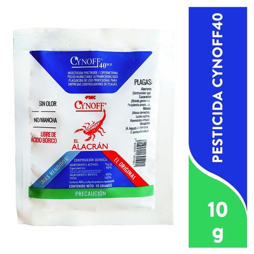 Pesticida Cynoff40 Wp Sobre 10 Gr