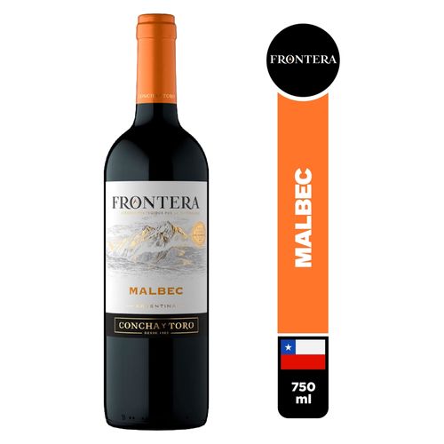 Vino tinto Frontera malbec 750 ml