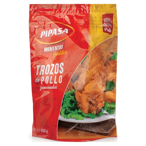 Trozos De Pollo Pipasa, Jamonados - 650g