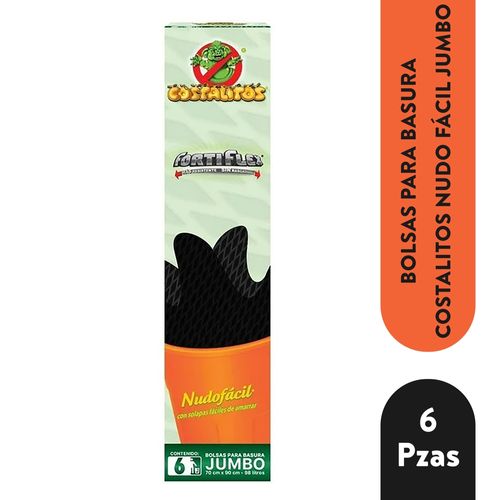 Costalitos Nudo Fac Jumbo Fortiflex 6Ea