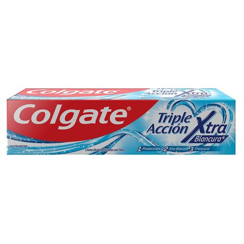 Pasta dental Colgate triple acción extra blancura - 280 ml