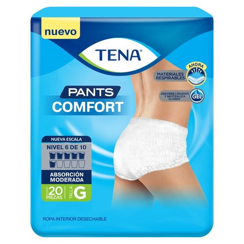 Pants Tena Comfort Grande 20 Unidades