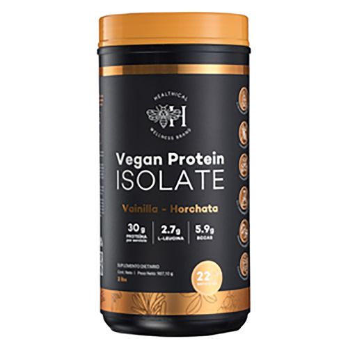 Proteina Healthic Vegana Vainilla 907 gr
