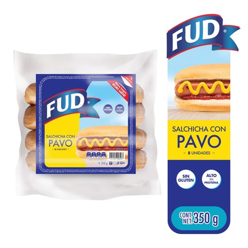 Salchicha Fud con Pavo - 350 g
