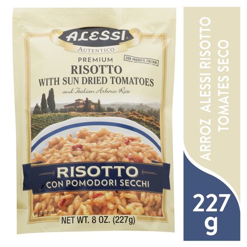 Arroz Alessi risotto tomates secos – 227 g