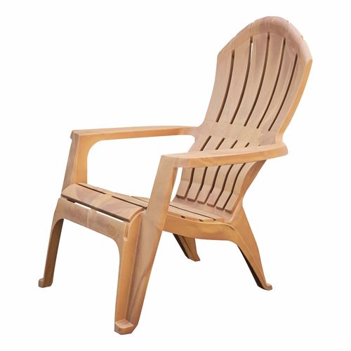 Silla Megaplast Playera Dormi Color Madera, Soporta Hasta 250Lb