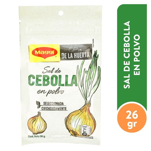 Sal de Cebolla Sazonador MAGGI® De La Huerta Bolsa Resellable - 26 g