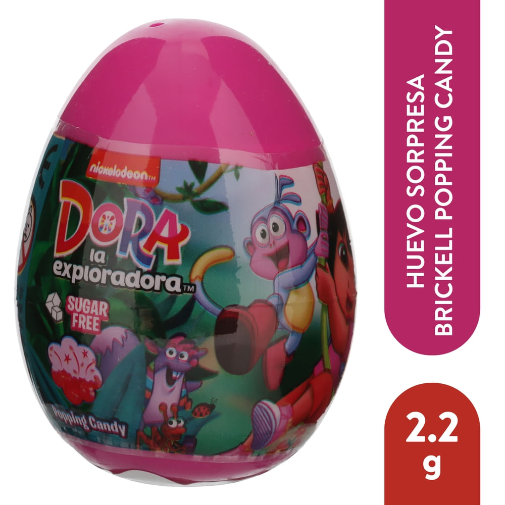 Brickell Huevo sorpresa con candy pop 2 g