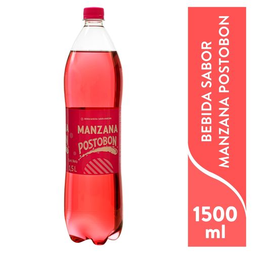 Bebida Gaseosa Postobon sabor Manzana - 1500 Ml