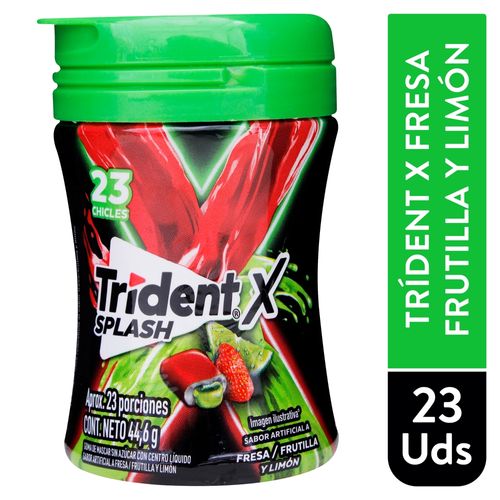 Trident Botella Splash Fresalimon 45gr