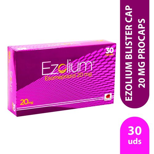 Ezolium Blister Cap 20 Mg Procaps X 30Ea