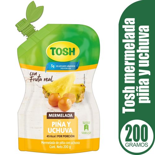 Mermelada Tosh sabor Piña y Uchuva - 200 g