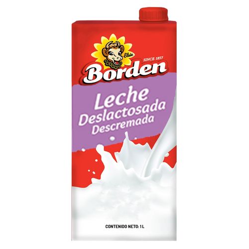 Leche Borden descremada deslactosada - 1000 ml