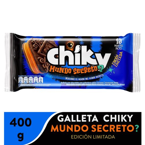 Galleta Chiky mundo secreto - 400 g