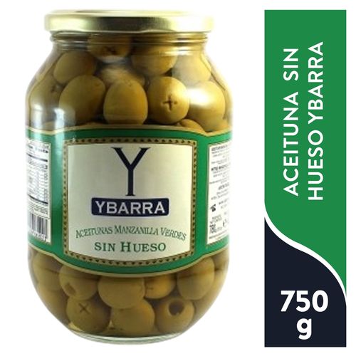 Aceitunas Ybarra manzanilla sin hueso - 780 g