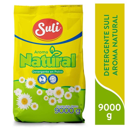 Detergente en polvo Suli aroma natural - 9000 g