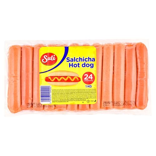Salchicha Suli Hot Dog -24 unidades