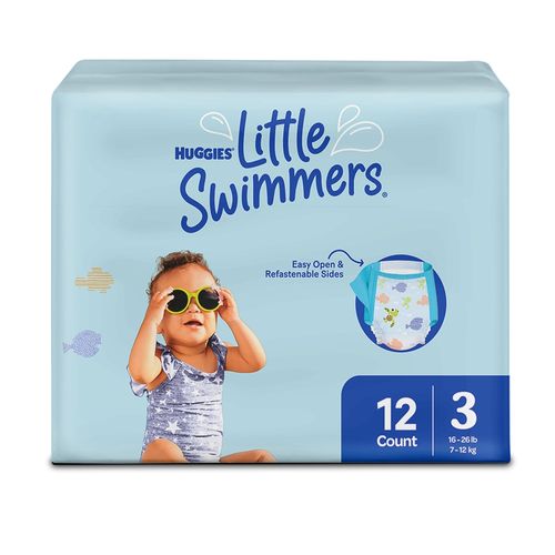 Pañales Huggies Little Swimmers Talla P - 12 Unidades