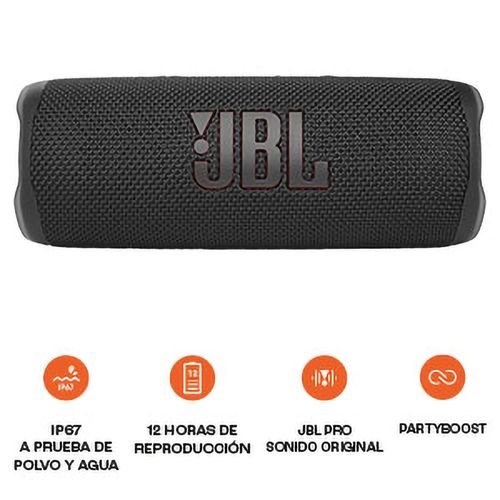 Jbl Parlante Flip 6 Negro