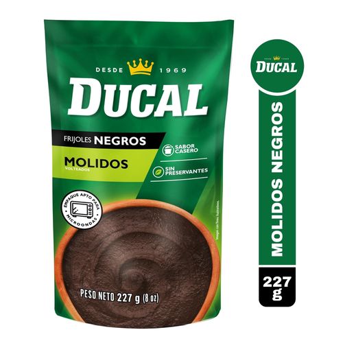 Frijol Ducal molido negro doypack - 227 g
