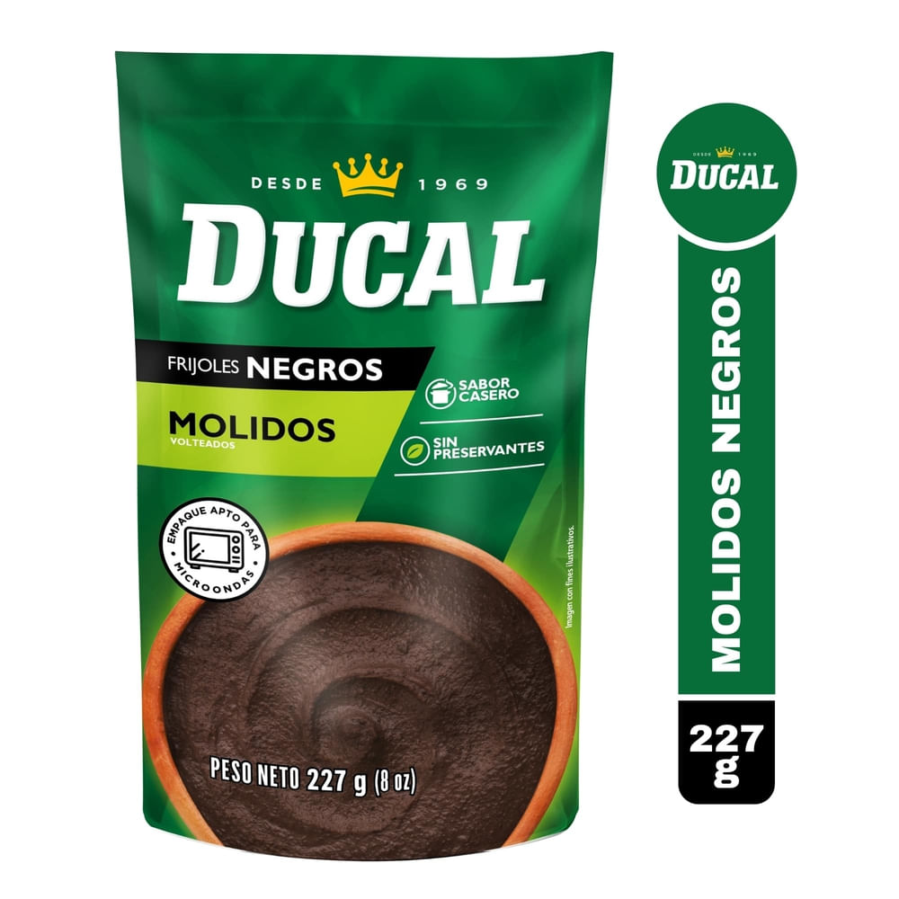 Ducal Frijol molido negro 227 g