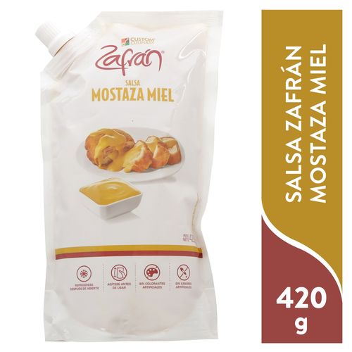Salsa Zafran Mostaza Miel 420 G