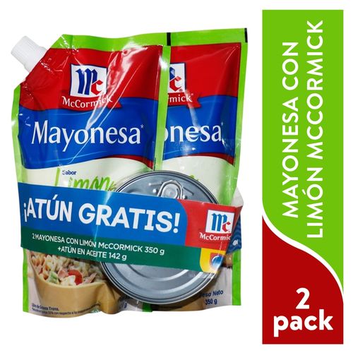 Mayonesa Mccormick 2pk Mas Atun 842gr