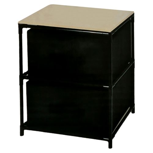 Mueble Mainstays de almacenamiento con 2 gavetas -40x30x47.5  cm